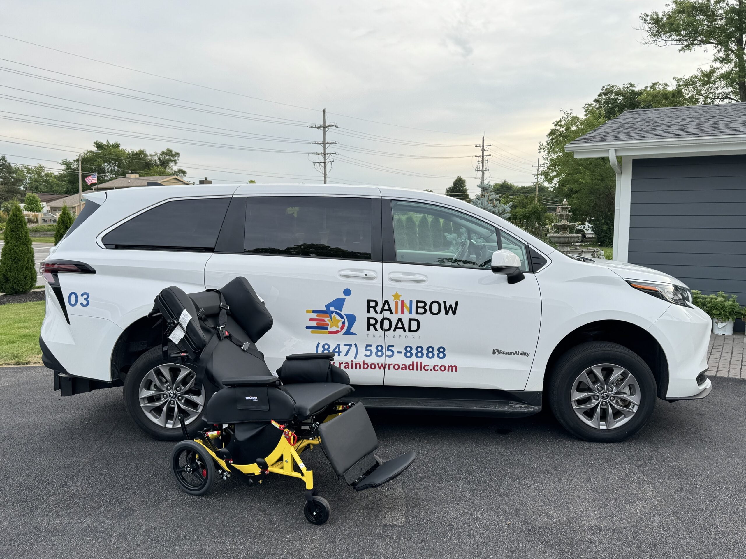 Rainbow Road Transport Stretcher Alternative